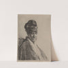 Bust of a man wearing a high cap, the artist’s father (1630) by Rembrandt van Rijn