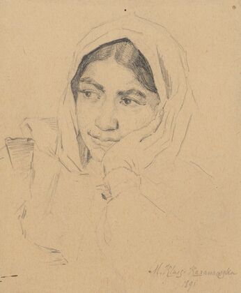 Bust of a Woman (Gypsy) (1891)