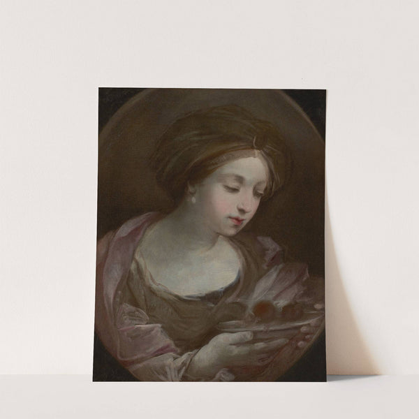 Bust of a Woman Wearing a Turban by Guido Reni