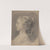 Bust of a Young Girl, Profile to Left (18th century) by Charles-André van Loo