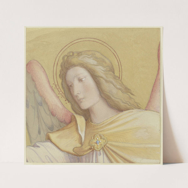 Bust of an angel by Eduard von Steinle