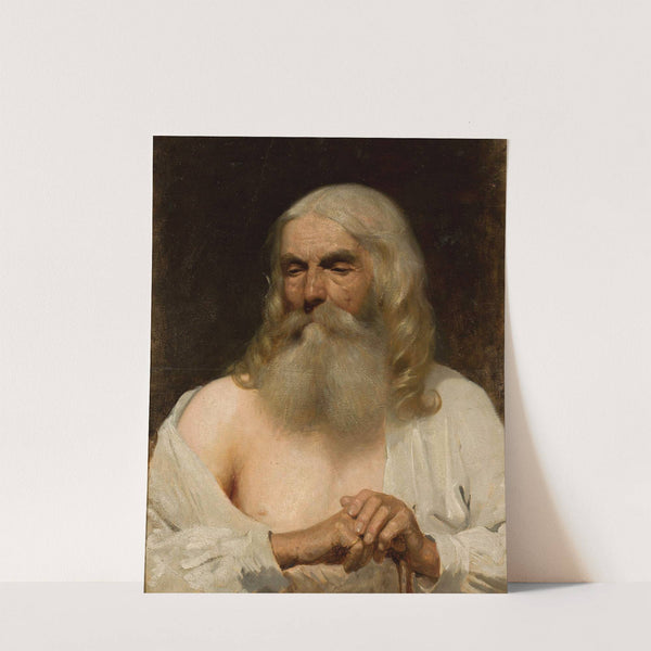 Bust of an old man (from 1850 until 1875) by Maksymilian Gierymski