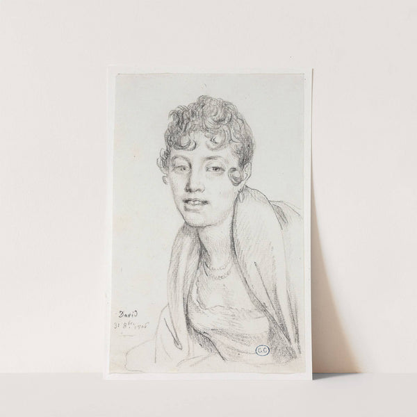 Bust of Angelique Mongez by Jacques Louis David