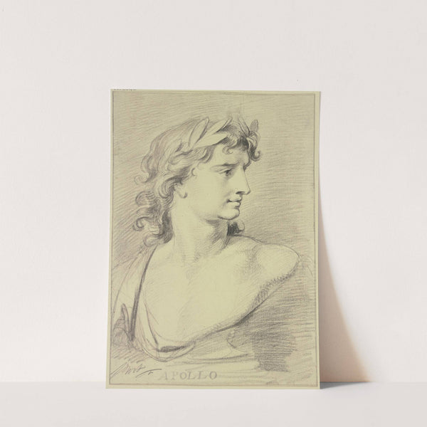 Bust of Apollo by Jacob de Wit