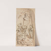 Bust of Diana with Putti and Hunting Attributes by Jacob de Wit