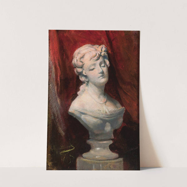 Bust of Helena Modrzejewska by Leon Wyczółkowski