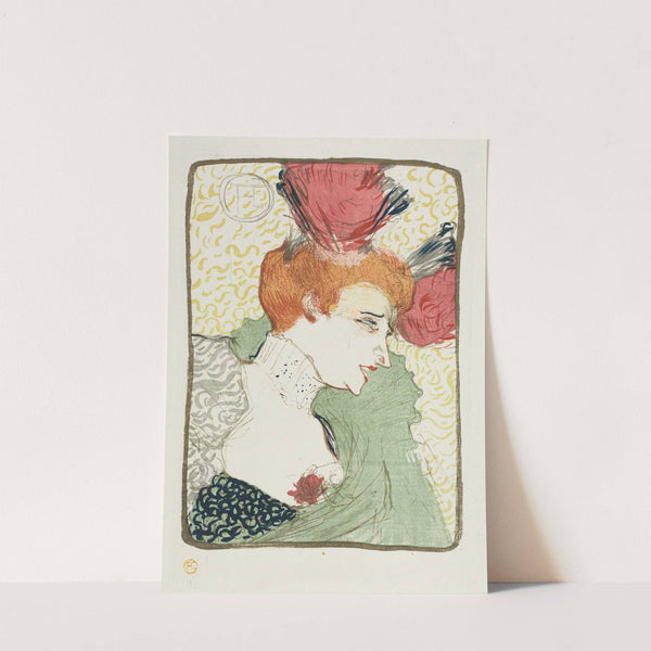 Bust Of Mademoiselle Lender by Henri de Toulouse-Lautrec