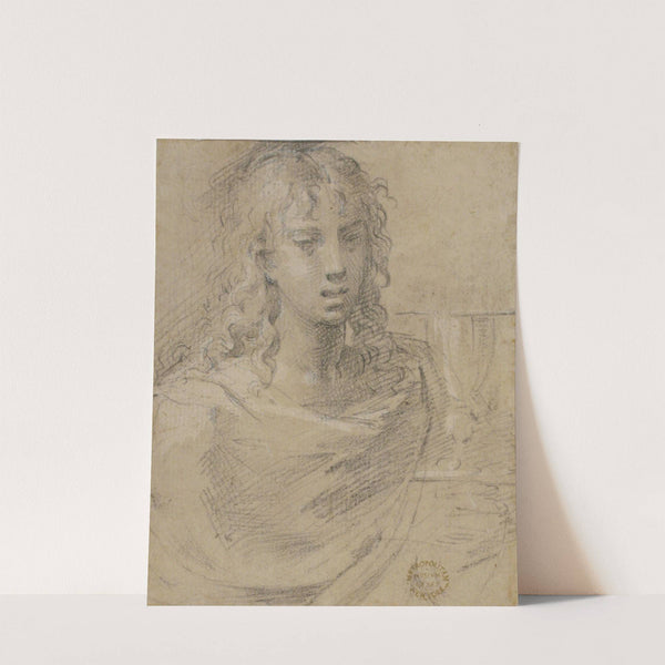 Bust of Saint John the Evangelist by Parmigianino