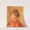 Bust of Woman in Red (Buste de femme en rouge) by Pierre-Auguste Renoir