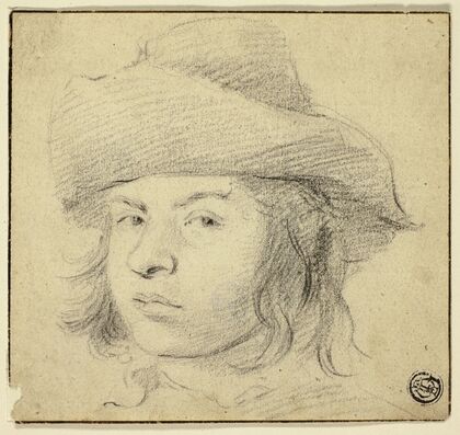 Bust of Young Man with Hat