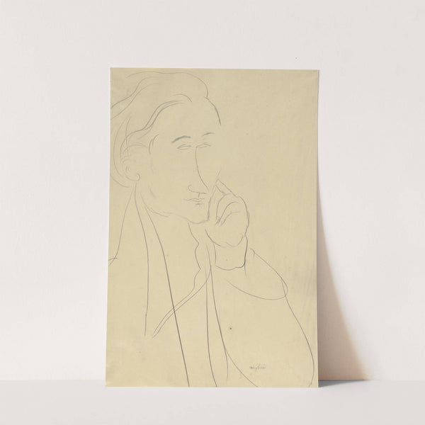 Bust of Zborowski by Amedeo Modigliani