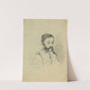 Bust portrait of an officer by Alfred Rudolph Waud