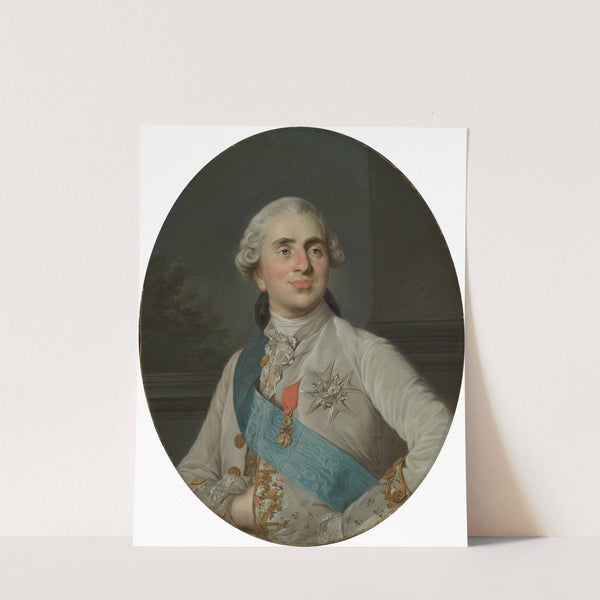 Bust portrait of King Louis XVI of France by Joseph Siffred Duplessis