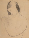 Busta di donna con testa di profile (1916)