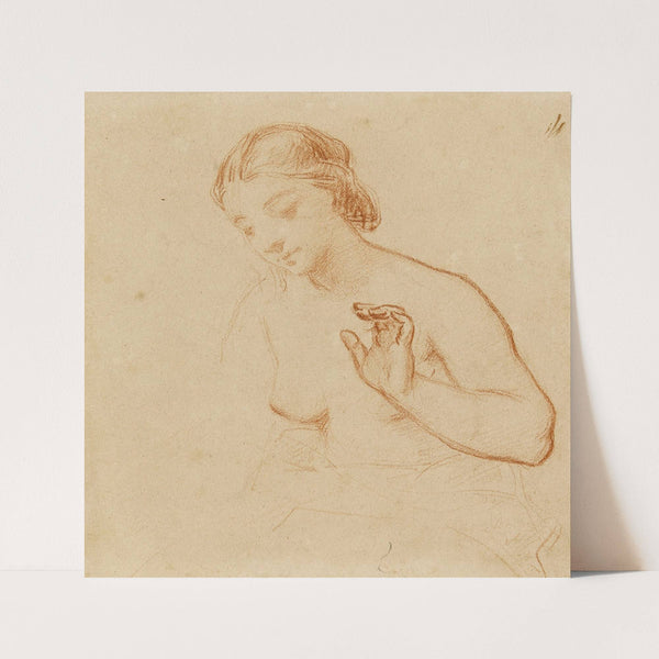 Buste de femme by Narcisse-Virgile Diaz de La Peña