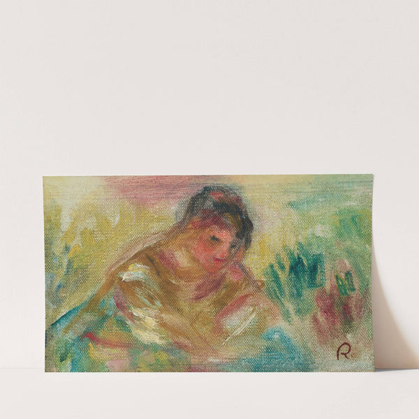 Buste de femme (fragment) by Pierre-Auguste Renoir