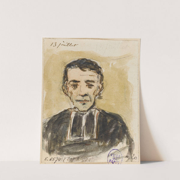 Buste d’ecclésiastique (1871) by Armand Gautier