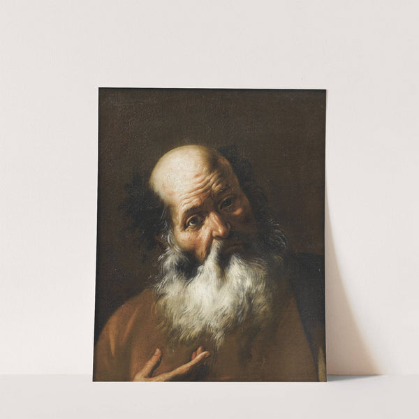 Buste d'homme barbu by Giovanni Battista Beinaschi