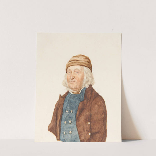 Buste d’un vieux paysan bernois (1820) by Gabriel Lory the Younger