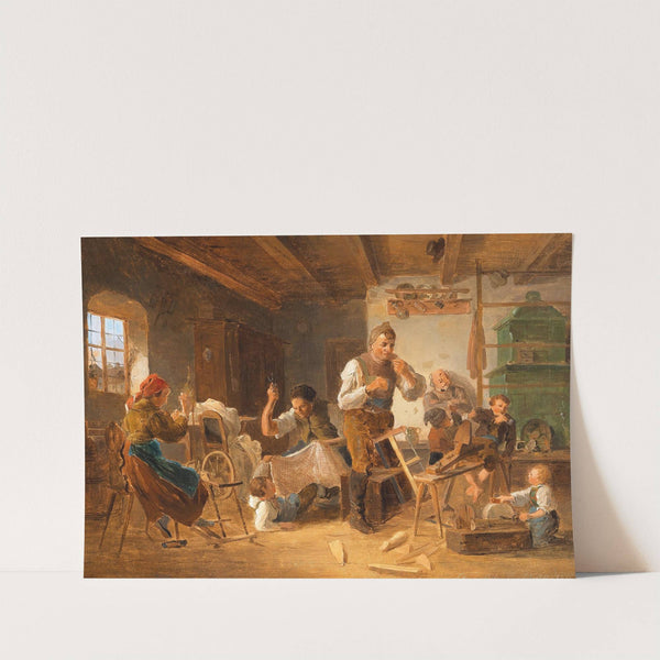 Busy Family Life by Eduard Ritter