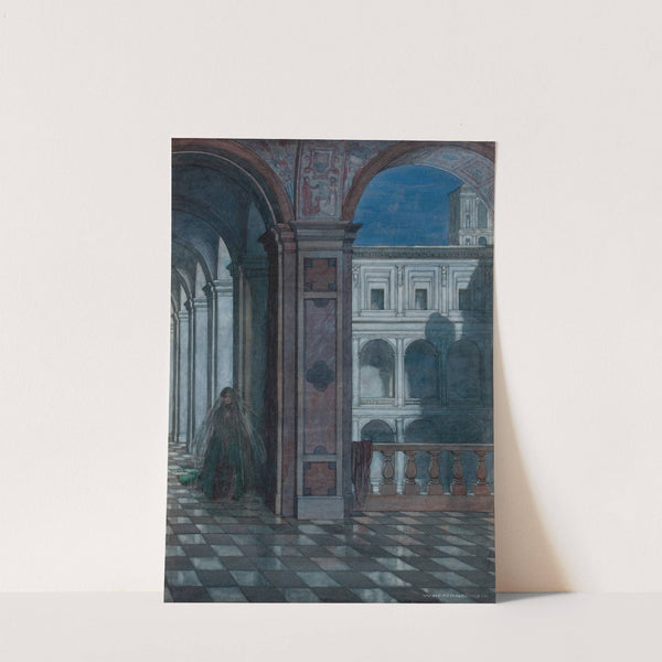 But Like a Cloistress She Will Veiled Walk by William Heath Robinson