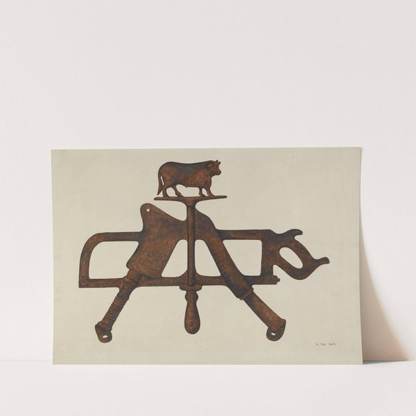 Butcher's Sign by Vera Van Voris