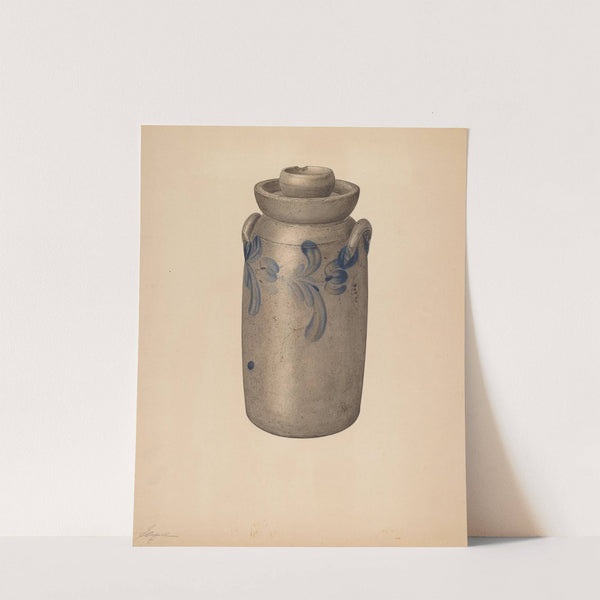 Butter Churn by Giacinto Capelli