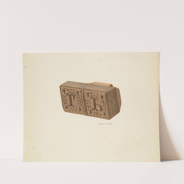 Butter Mold by Franklyn Syres