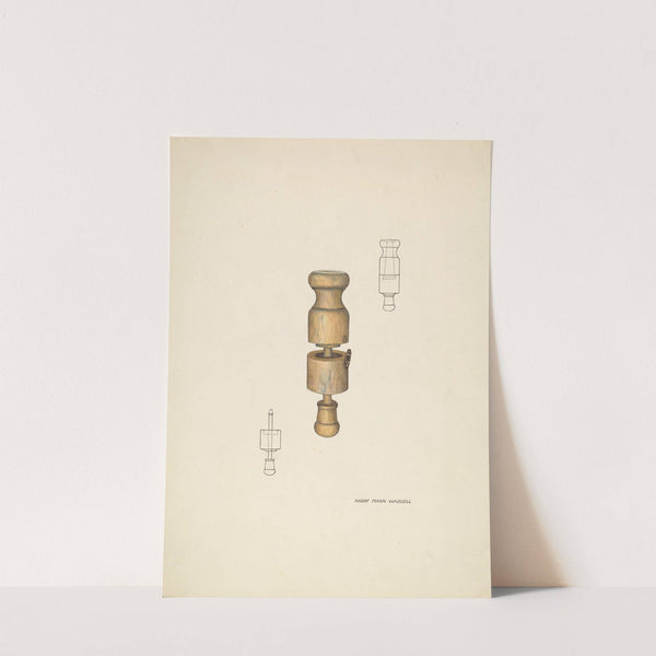 Butter Mold by Harry Mann Waddell