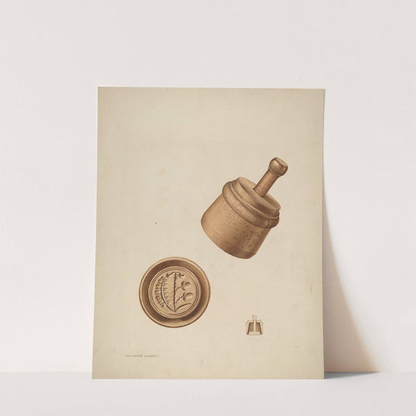 Butter Mold by Wellington Blewett