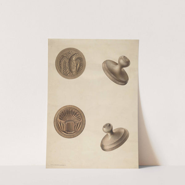 Butter Mold by Wellington Blewett