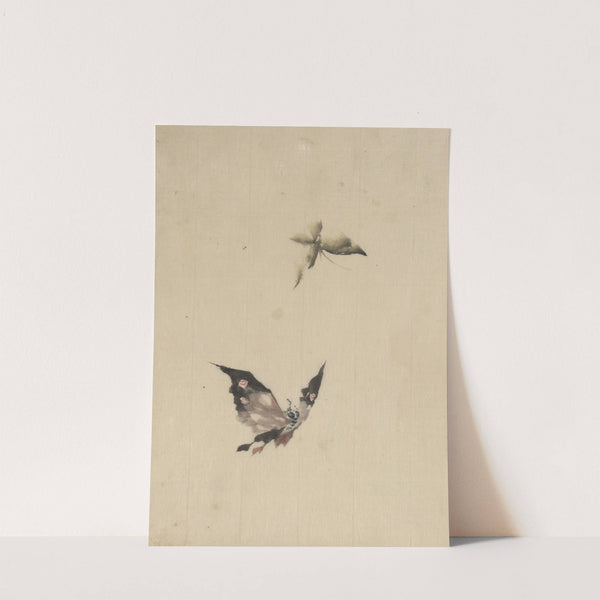 Butterfly and moth by Katsushika Hokusai