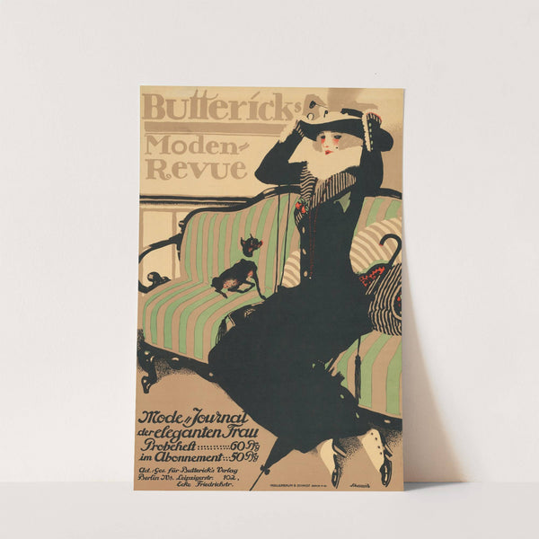 Buttericks Moden-Revue. Mode-Journal der eleganten Frau (1912) by Paul Scheurich