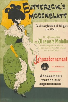 Butterick’s Modenblatt (1897)