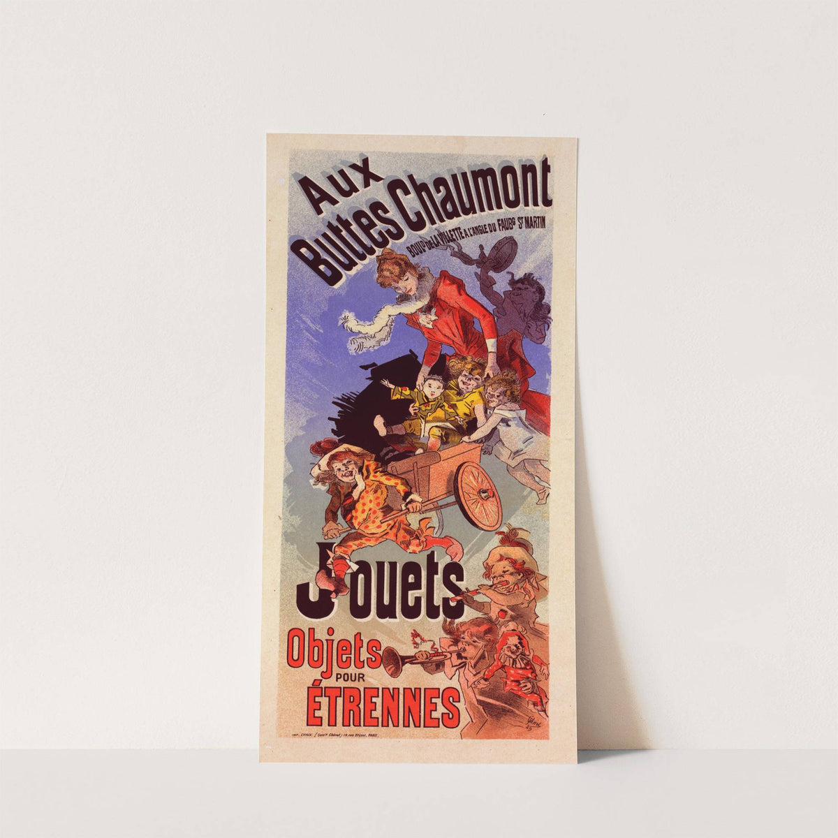 Buttes Chaumont (1899) by Jules Chéret