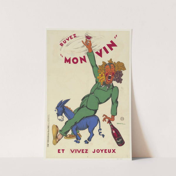 Buvez mon vin et vivez joyeux (1930) by Dransy