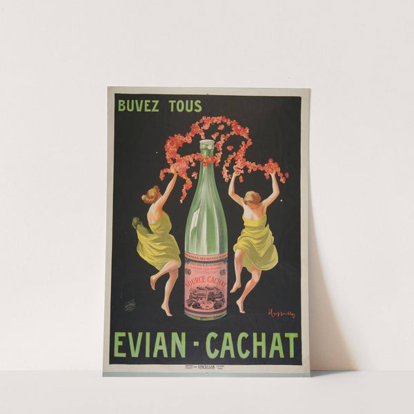 Buvez tous Evian-Cachat (ca 1912) by Leonetto Cappiello