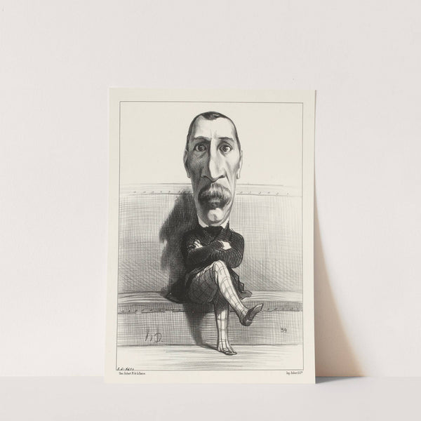 Buvignier (1848-1849) by Honoré Daumier