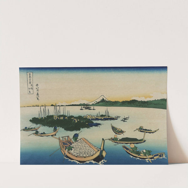 Buyō tsukuda-jima by Katsushika Hokusai