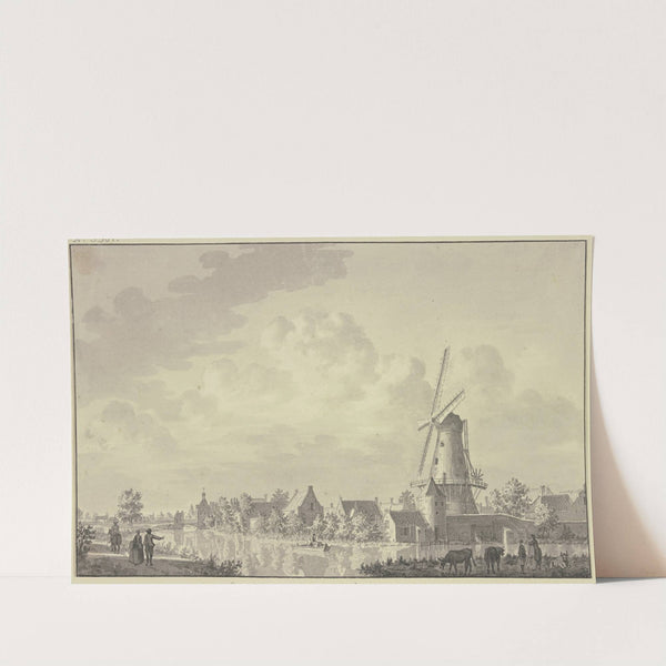 Buyten de Benscoper Poort te Uferflyn by Paulus van Liender