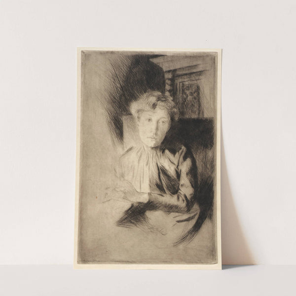 By Candlelight (ca. 1887-1893) by Julian Alden Weir