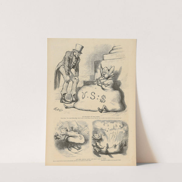 By inflation you will burst — let well enough alone, and don’t make it worse (1873) by Thomas Nast