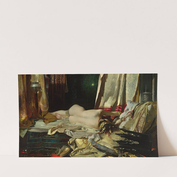 By order of Padishah – Odalisque (1881) by Franciszek Żmurko