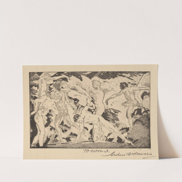 By the Caliban (1919-1920) by Arthur Bowen Davies