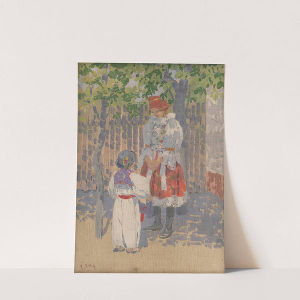 By the Fence by Antos Frolka