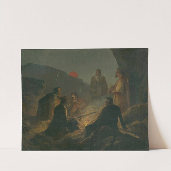 By the Fire (Partisans) (1895–1900) by Cyril Kutlík