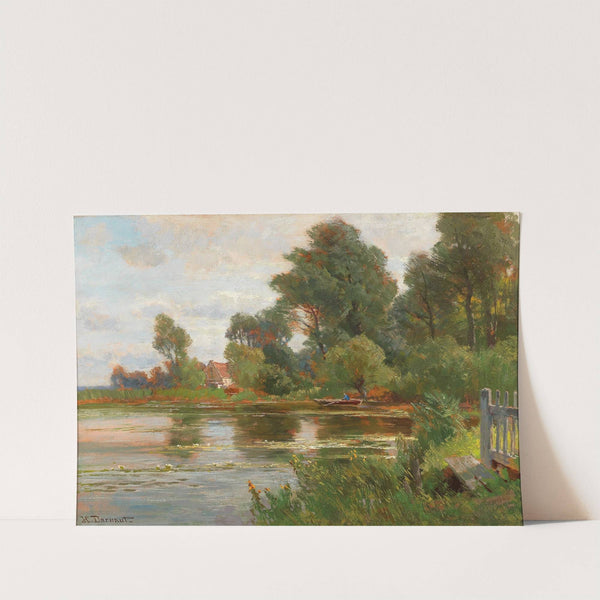 By the Pond by Hugo Darnaut