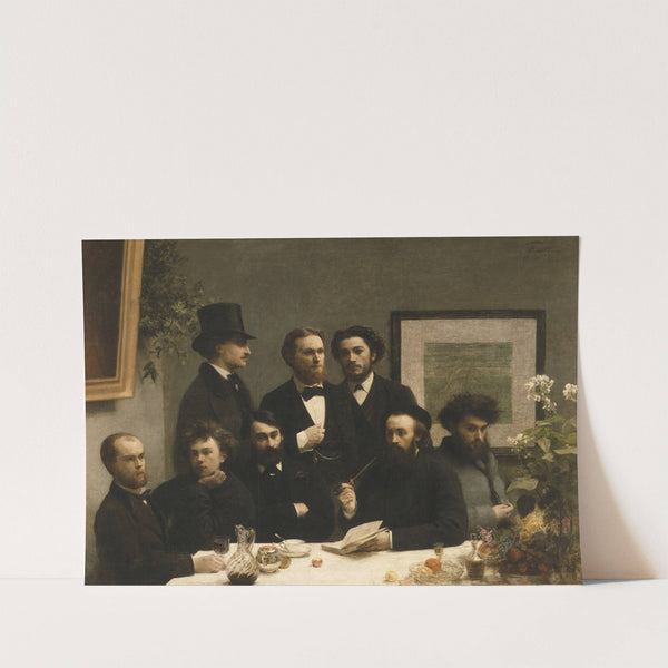 By The Table by Henri Fantin-Latour