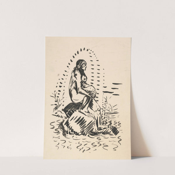 By the Water (1917) by Arnold Peter Weisz-Kubínčan