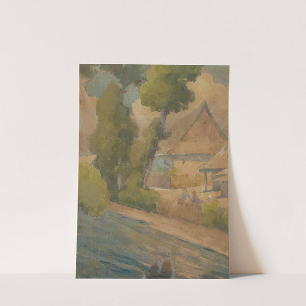 By the water (1920–1925) by Ľudovít Čordák